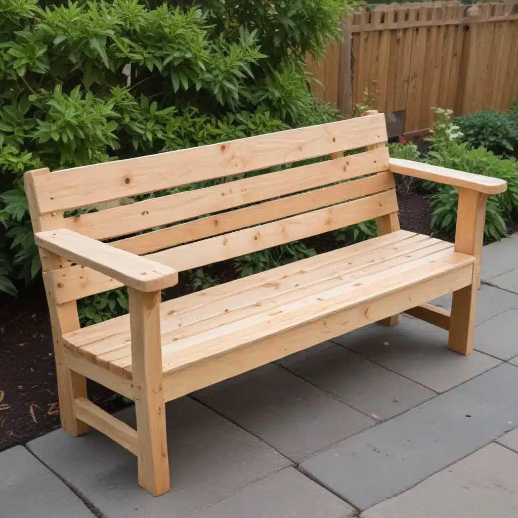 Building Durable Wooden Benches for Outdoor Living: Woodcraft Parts
