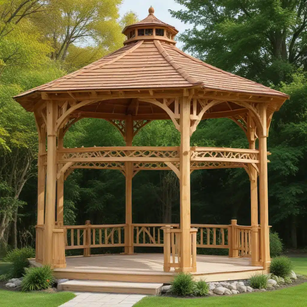 Building Durable Wooden Gazebos with Woodcraft Parts