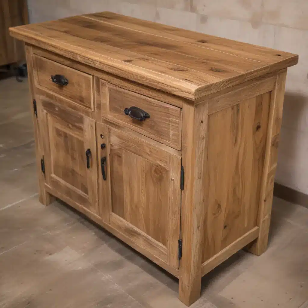 Crafting Rustic Furniture with Reclaimed Wood Accents