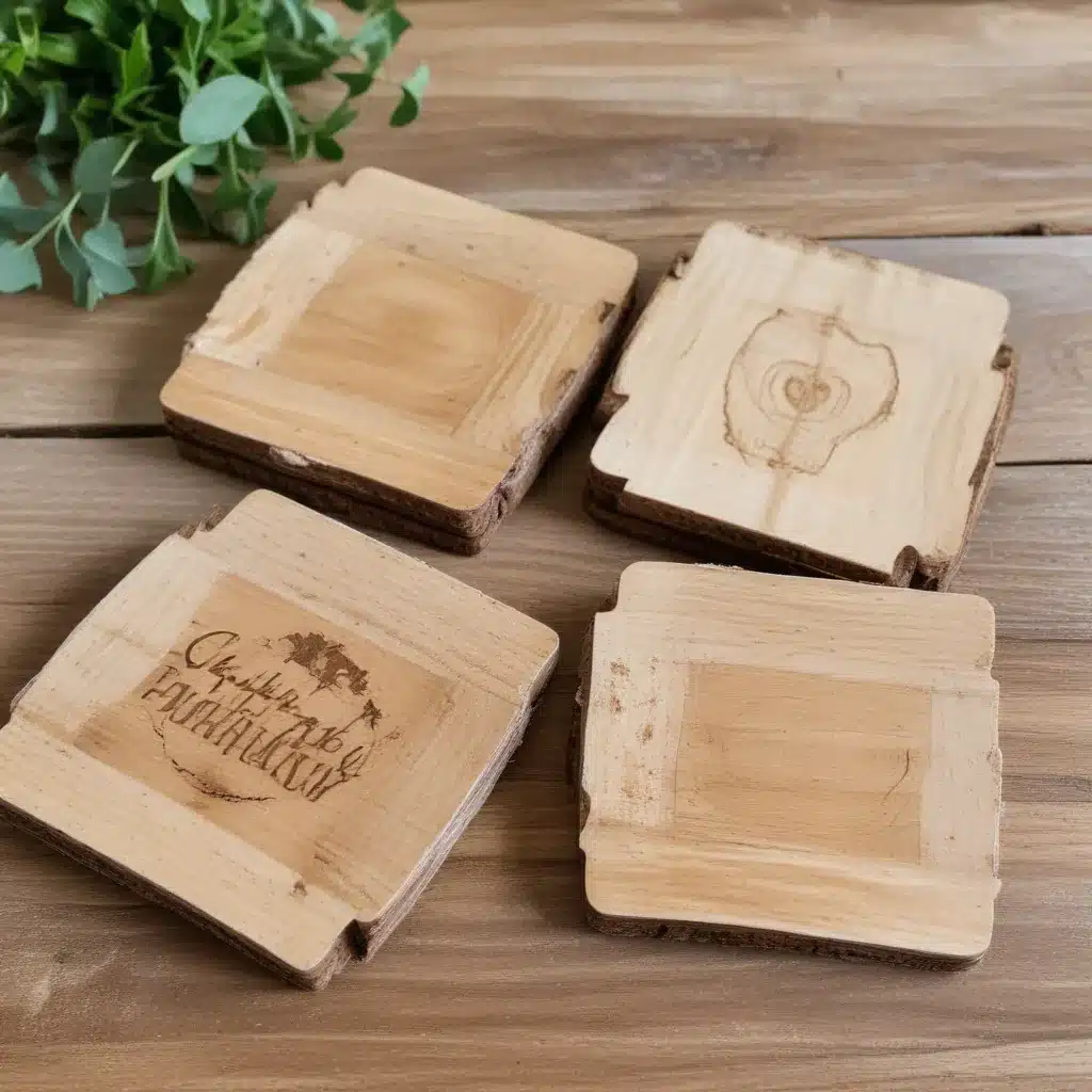 Crafting Rustic Wooden Coasters: Adding Farmhouse Style