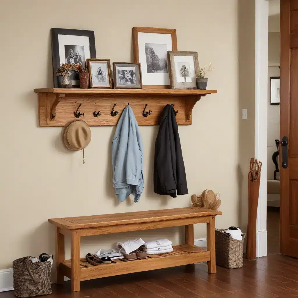 Crafting Stunning Wooden Coat Racks and Entryway Pieces