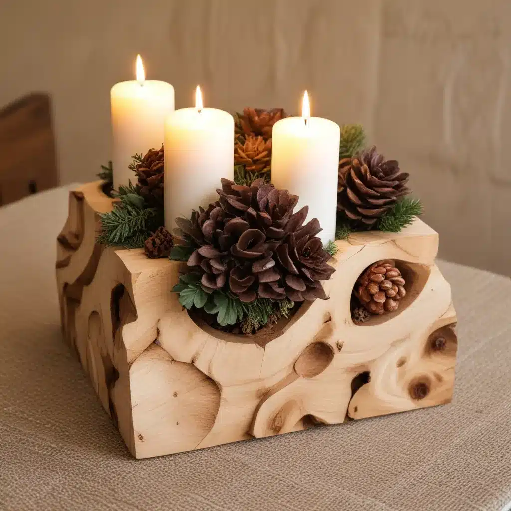 Crafting Unique Wooden Centerpieces for Your Home