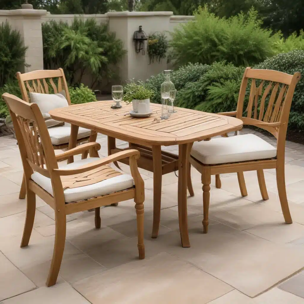 Crafting Unique Wooden Outdoor Furnishings with Specialty Parts