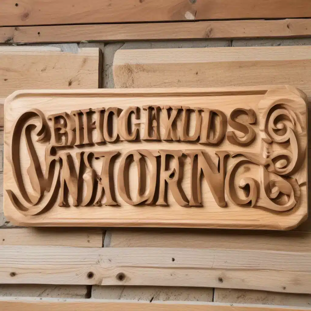 Crafting Unique Wooden Signage and Lettering with Specialty Woodcraft Parts