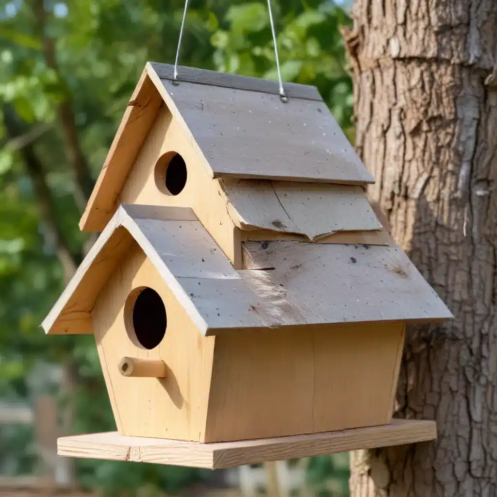 Crafting Wooden Birdhouses: Providing Shelter for Backyard Birds