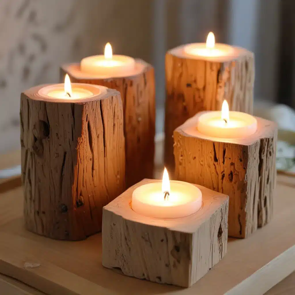 Crafting Wooden Candle Holders: Creating Cozy Ambiance