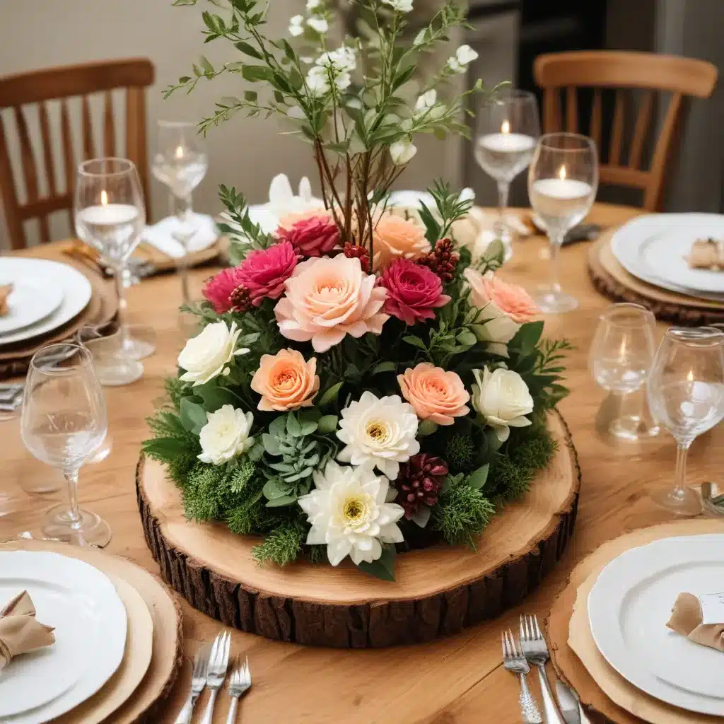 Crafting Wooden Centerpieces: Elevating Your Table Settings