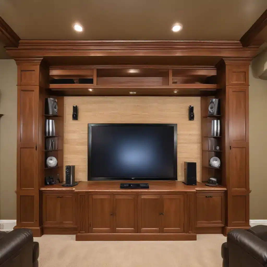 Elevating Home Theater Design with Custom Cabinetry Woodcraft Parts