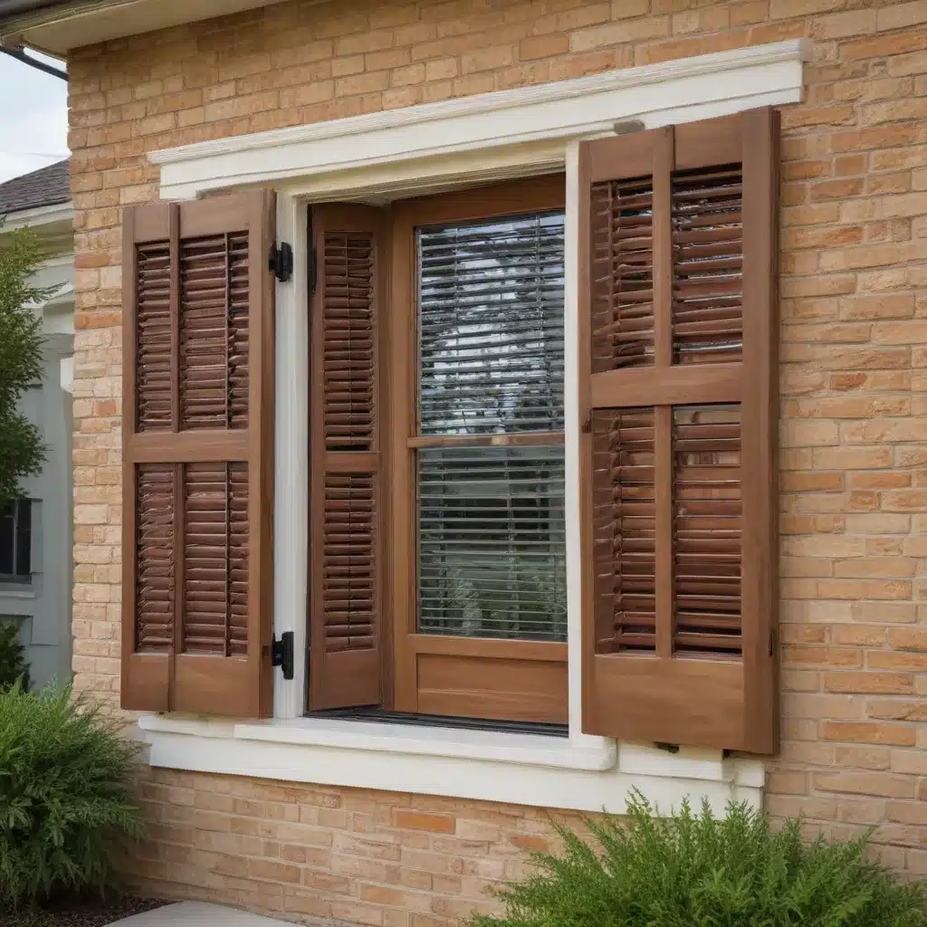 Embracing the Charm of Wooden Shutters: Enhancing Curb Appeal