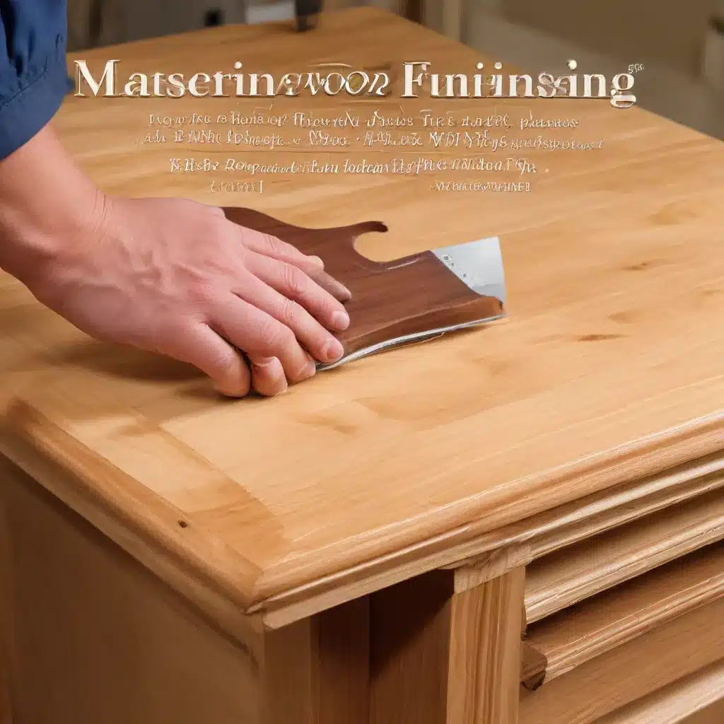 Mastering Wood Finishing: Professional Tips for a Flawless Final Touch