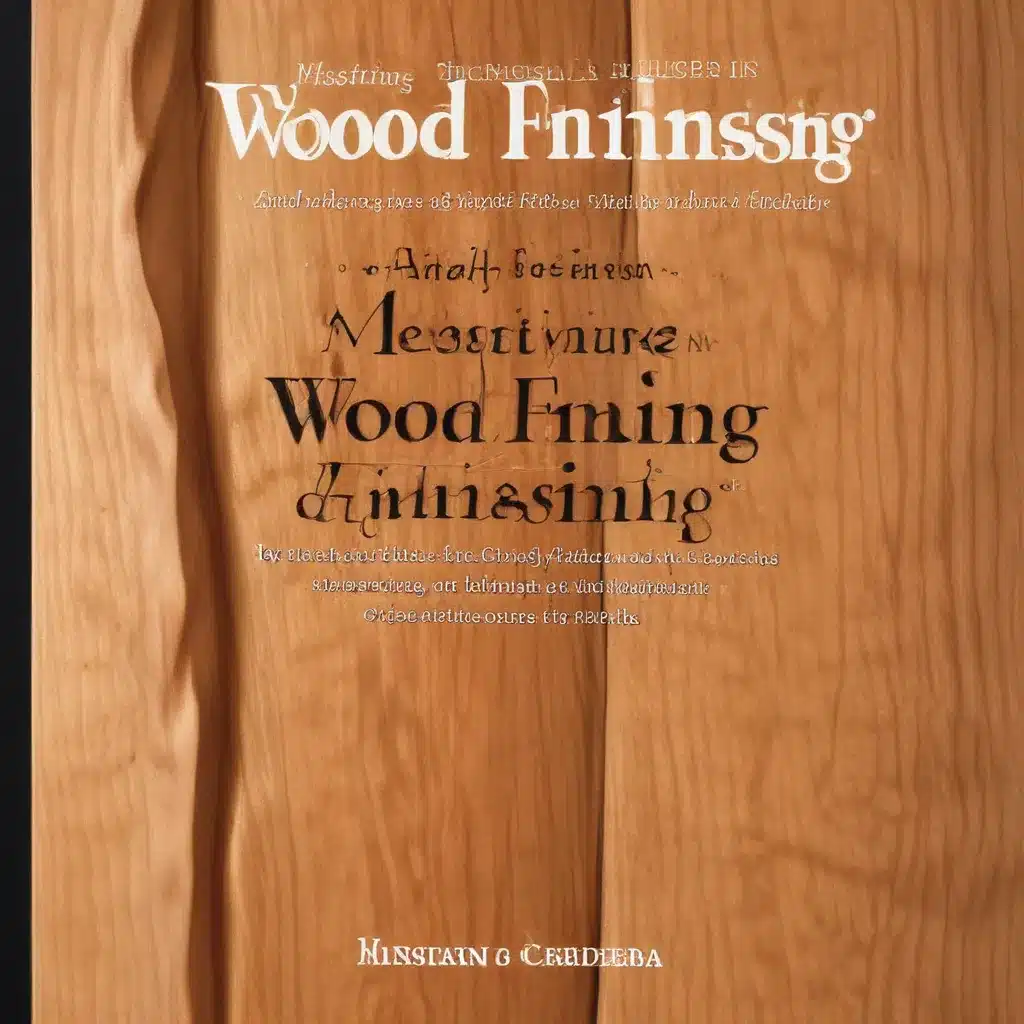 Mastering Wood Finishing: Techniques for Achieving a Flawless, Professional-Grade Shine