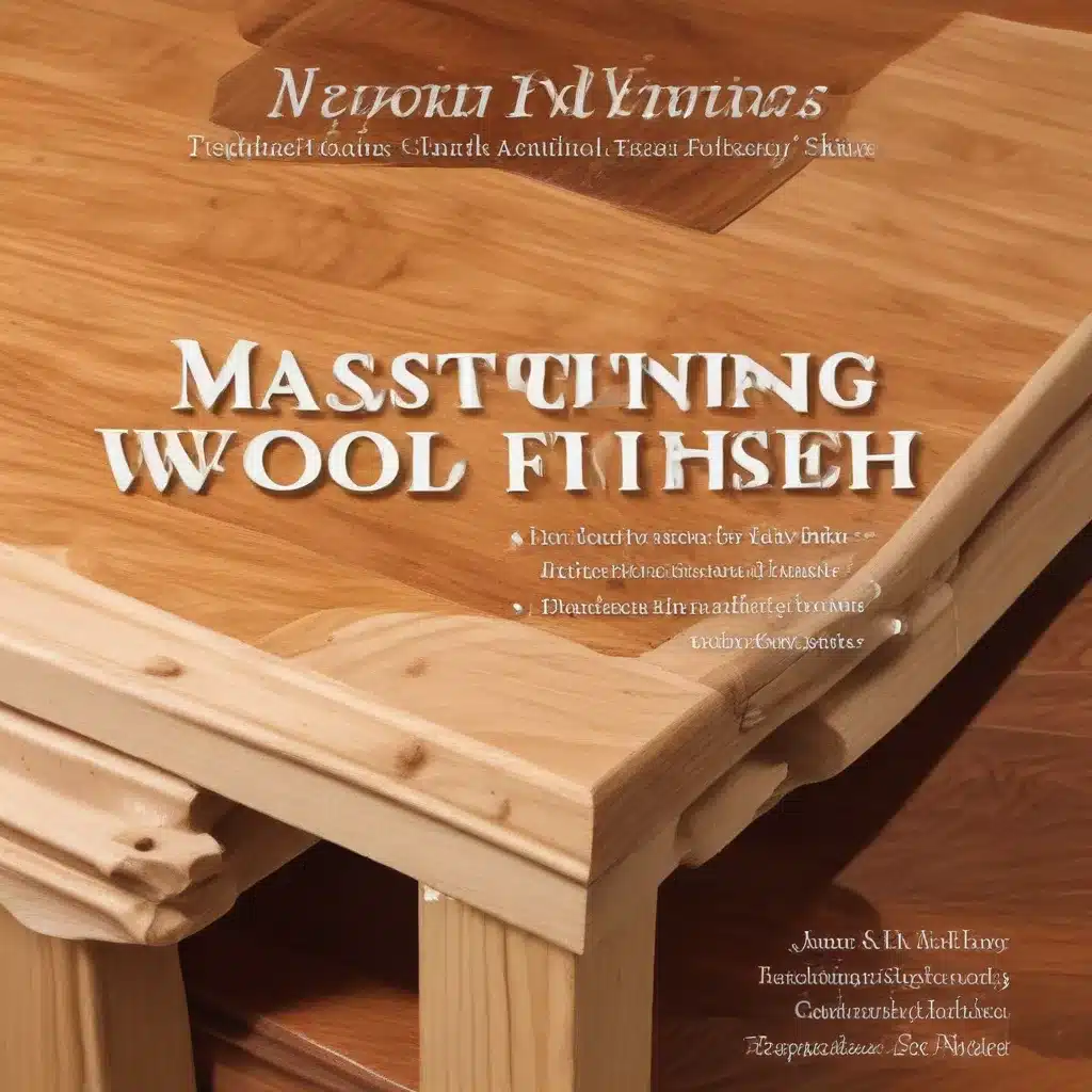 Mastering Wood Finishing: Techniques for Achieving a Professional-Grade Shine