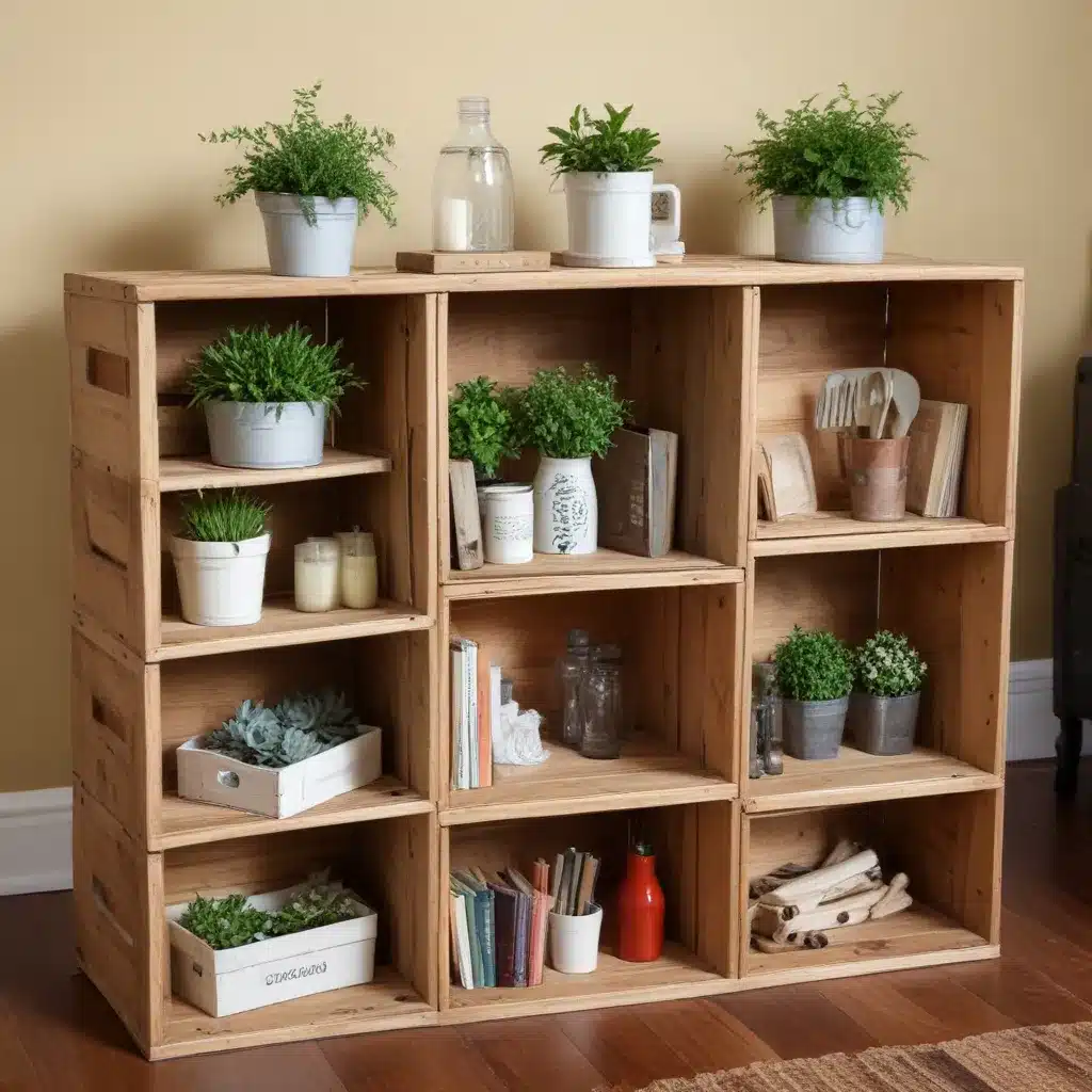 Repurposing Wooden Crates: Endless Possibilities for the Home