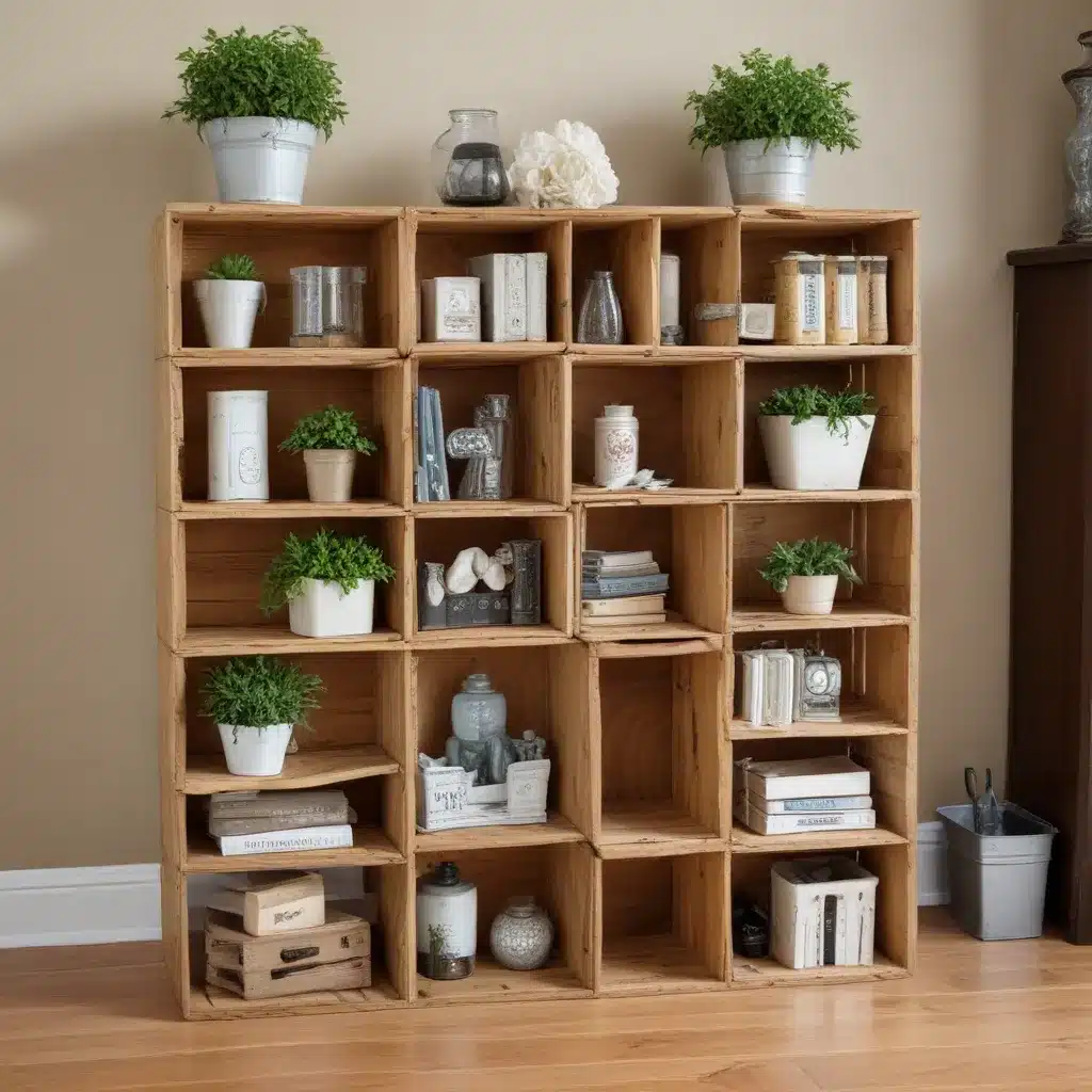 Repurposing Wooden Crates: Endless Storage Solutions for the Home