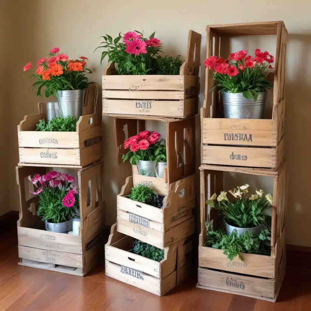 Repurposing Wooden Crates: Transforming Discards into Stunning Decor
