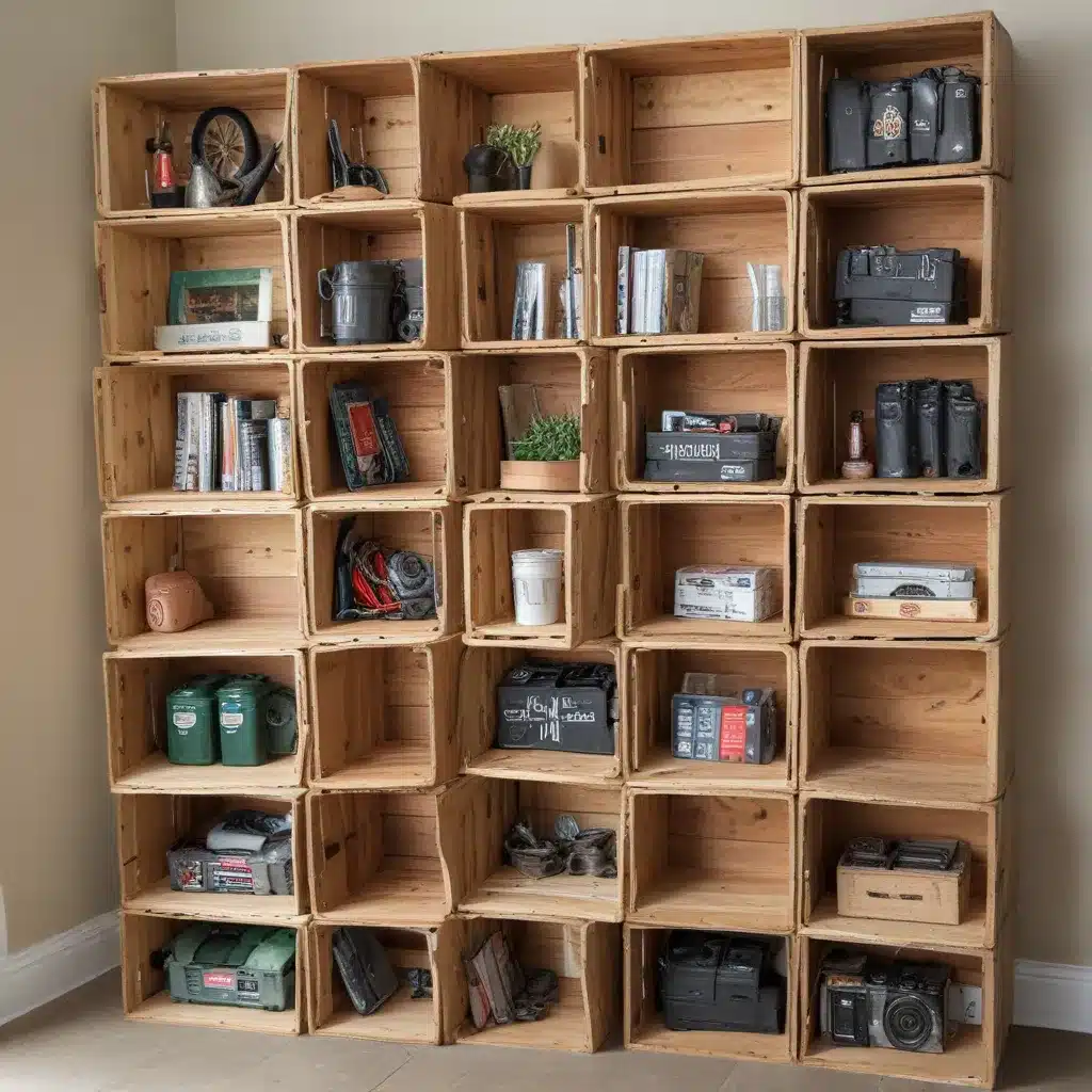 Repurposing Wooden Crates: Unique Storage Solutions for the Garage