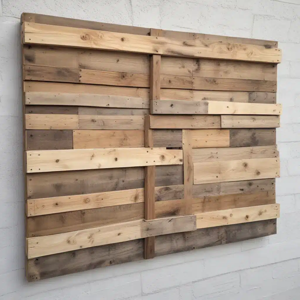 Transforming Wooden Pallets into Rustic Wall Art