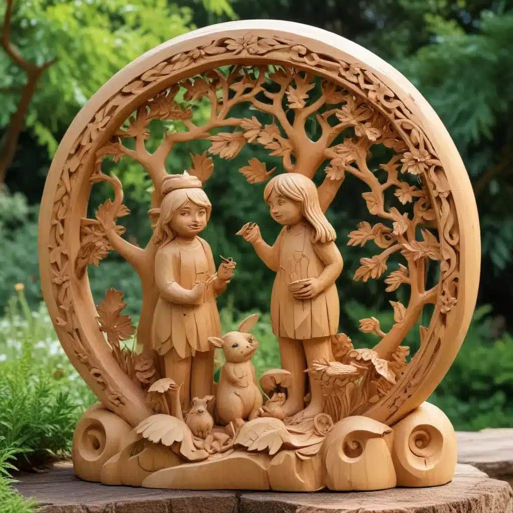 Woodcarving for the Garden: Crafting Whimsical Outdoor Sculptures