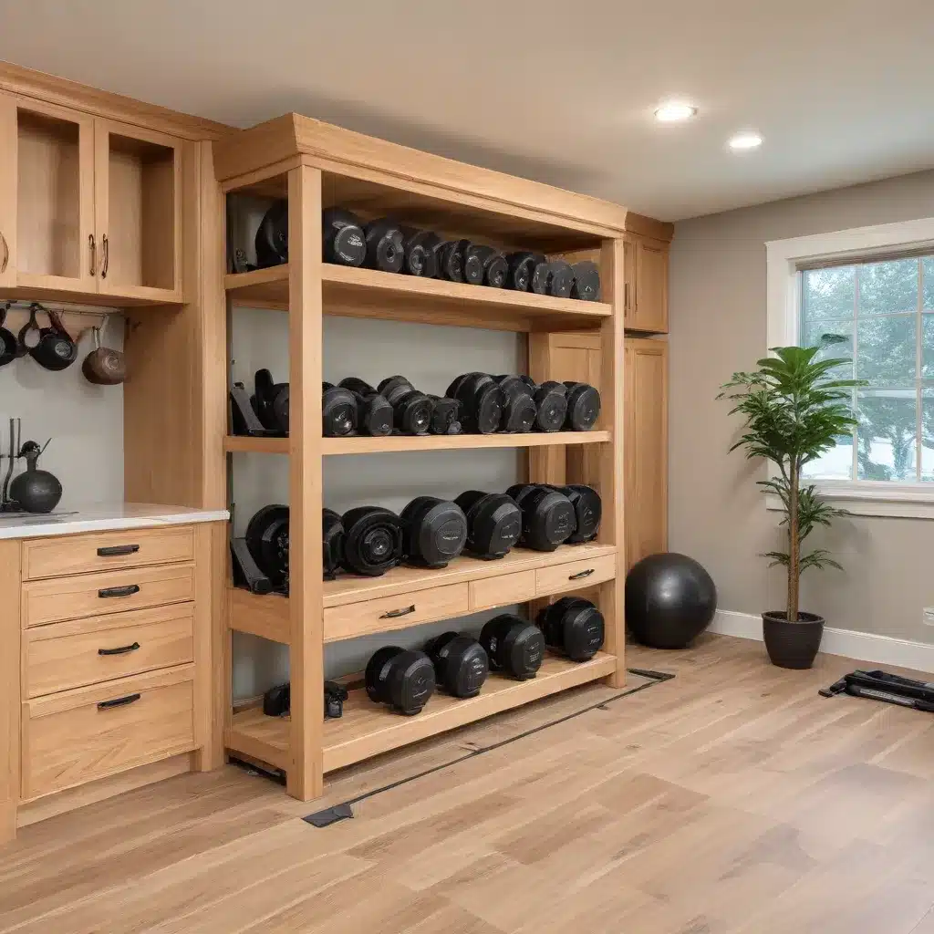 Woodcraft Parts for Custom Cabinetry: Elevating Your Home Gym Design