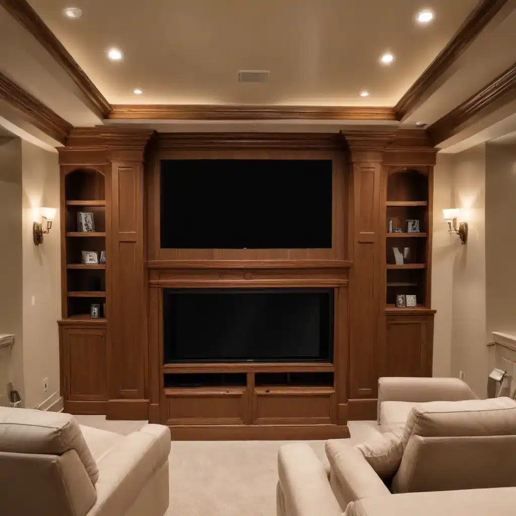 Woodcraft Parts for Custom Cabinetry: Elevating Your Home Theater Design