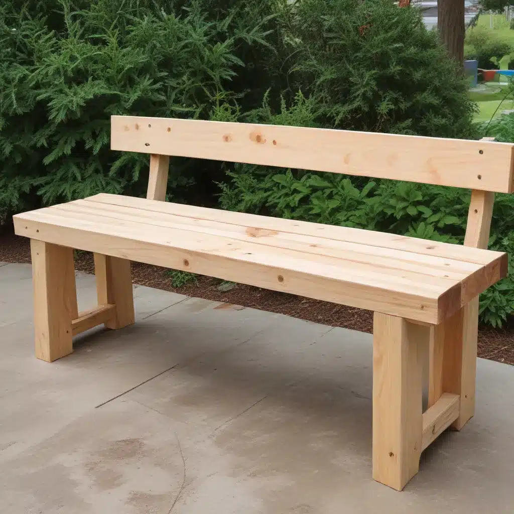 Woodcraft Parts for Outdoor Living: Building Durable Wooden Benches