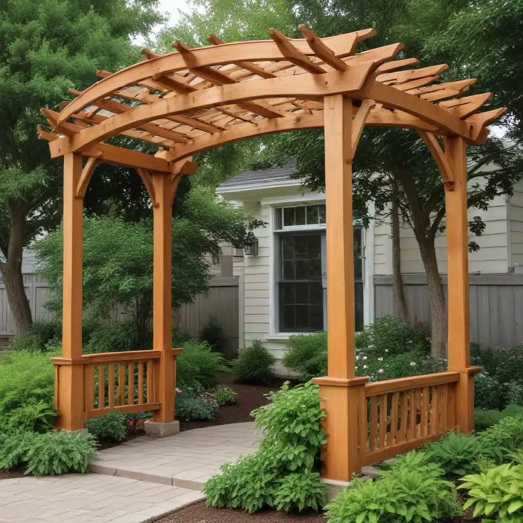 Woodcraft Parts for Outdoor Structures: Building Durable Arbors and Trellises