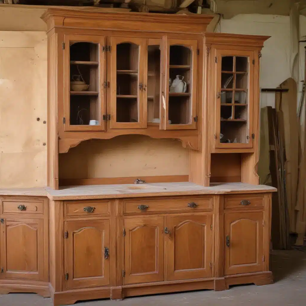 Woodcraft Parts for Restoration: Preserving Antique Wooden Cabinets