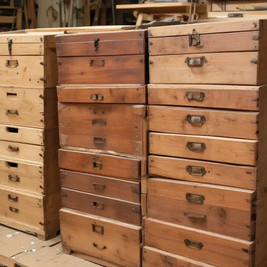 Woodcraft Parts for Restoration: Preserving Antique Wooden Chests