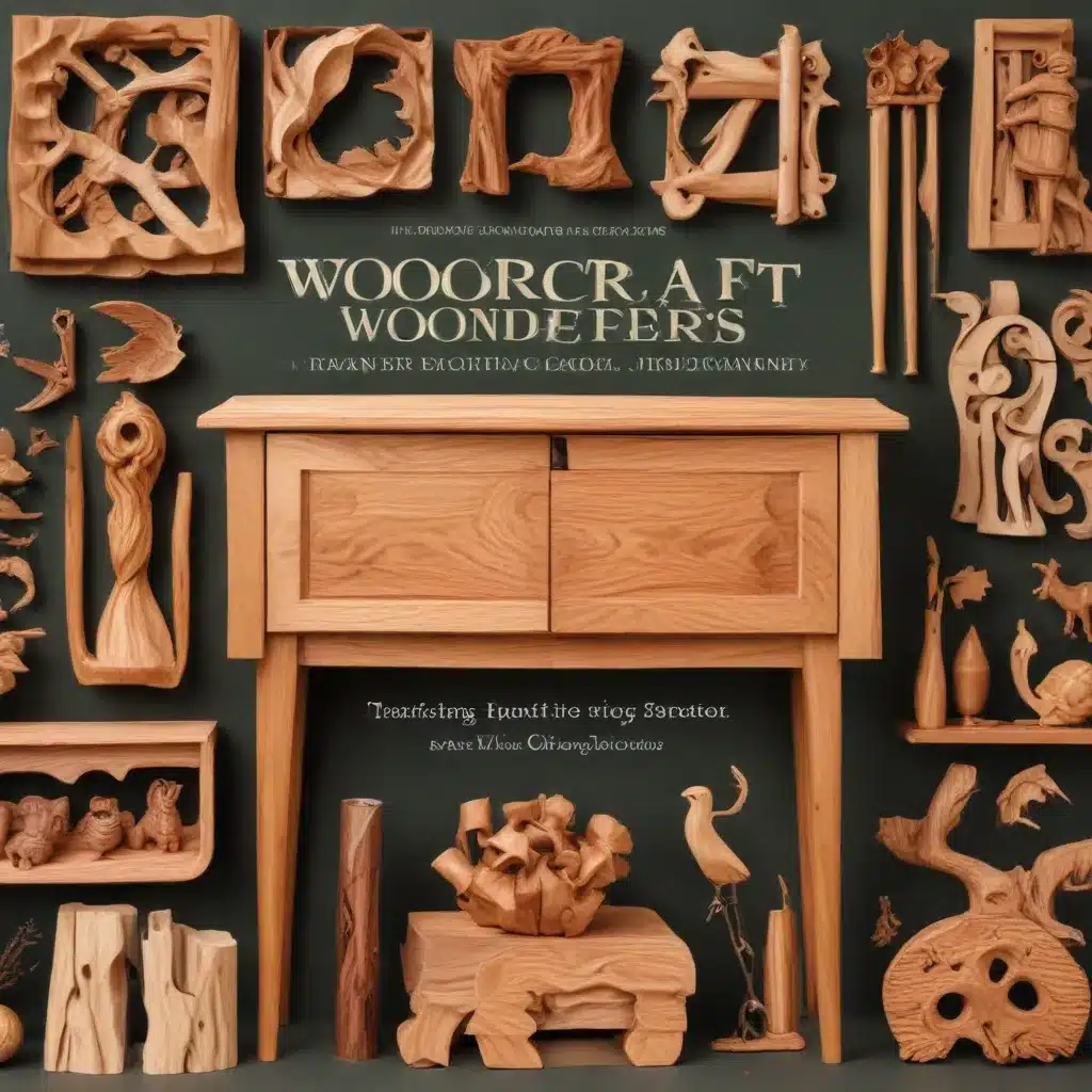 Woodcraft Wonders: Transforming the Ordinary into the Extraordinary