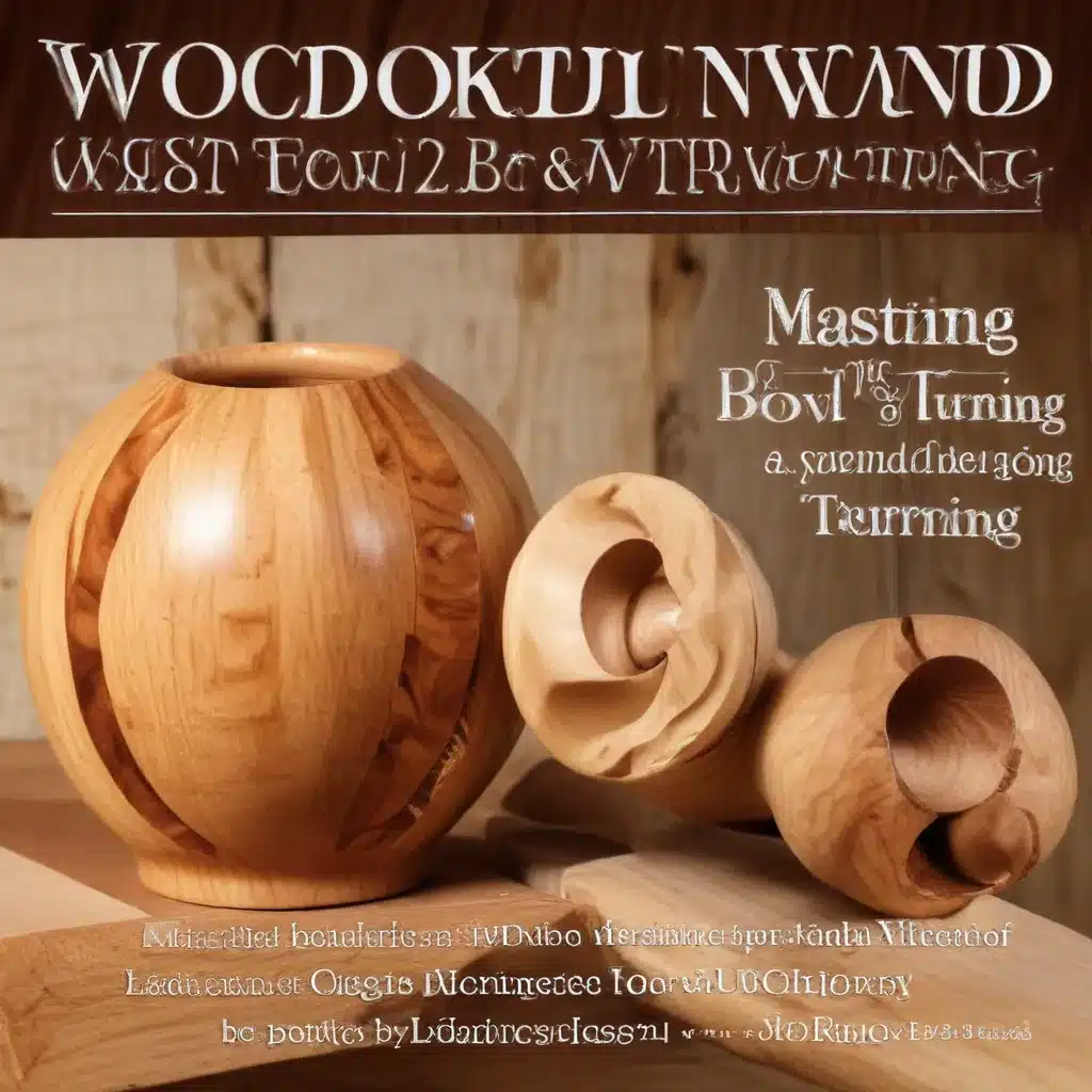 Woodworking Wood Turning: Mastering the Art of Spindle and Bowl Turning