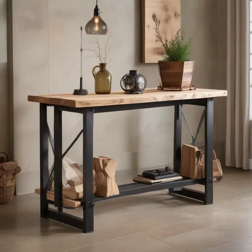 Woodworking for the Industrial-Inspired Home: Blending Rustic and Modern Styles
